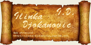 Ilinka Đokanović vizit kartica